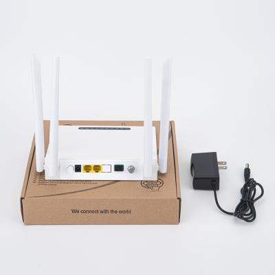 China FTTH FTTO Solution Dual Band ONU 2GE WIFI CATV POTS Plastic Casing Wifi ONU for sale