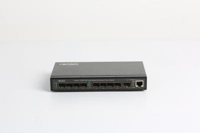 China Router del interruptor de la fibra de HiOSO DC12V, interruptor con los puertos de la fibra óptica en venta