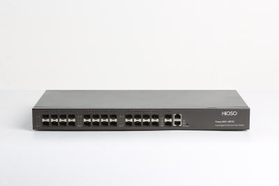 China Black Simple Structure CCC Certification Multimode Fiber Switch 28 Ports for sale