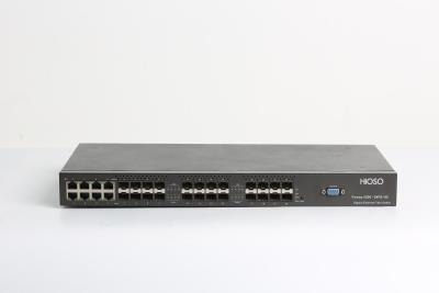 China Super Thin 16 1000M SFP 8 Combo Uplink Optical Bypass Switch 24 Port for sale