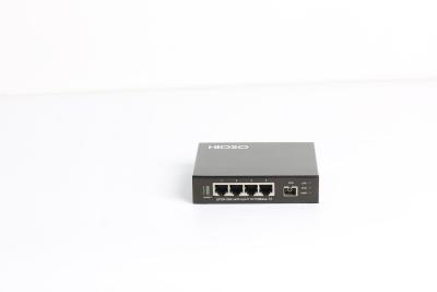China Remote Management Speed Transmit 12V DC Tx 1310nm FTTH EPON 4 Ports for sale