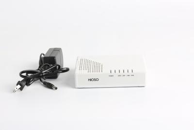 China HiOSO WEB Management Auto Discovery FTTH GPON Modem 1 Port for sale
