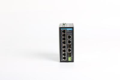 China Reverse Connection Protection HiOSO IP30 Level Din Rail Ethernet Switch for sale