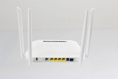 China Dual Wifi Support IPv4 And IPv6 4 Ports GPON ONU , XPON ONU for sale