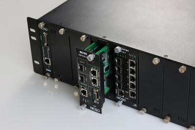 China Integrated Management 19 Inch 3U Height OLT Chassis From 2 Pon To 32 Pon for sale