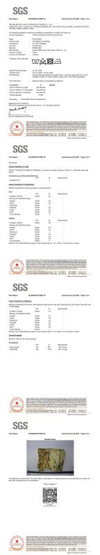 SGS TEST REPORT - WUHAN MILIPOL ASIA TECHNOLOGY TRADE CO., LTD