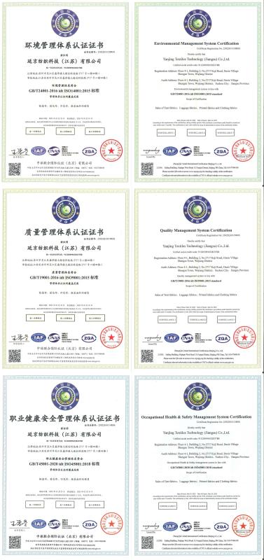 Environmental Management System Certification - WUHAN MILIPOL ASIA TECHNOLOGY TRADE CO., LTD