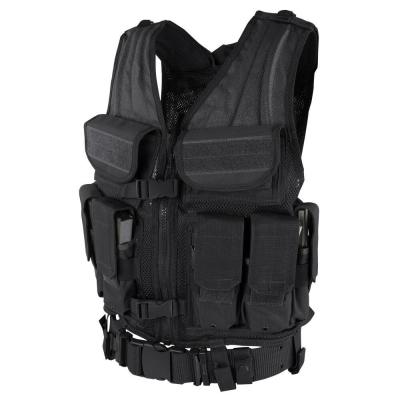 China Emergency Handle Padded Military Tactical Vest Plate Carrier 2KG 600 Denier Polyester for sale