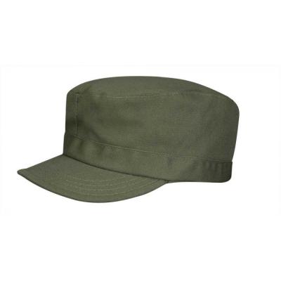 China Green BDU Patrol Military Camo Hats Tactical With Plastic Visor Insert for sale