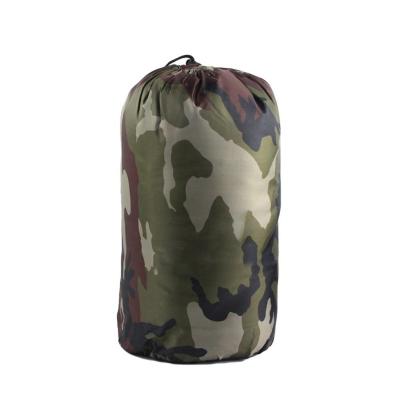 China 170T Polyester Camouflage Sleeping Bag 220x75cm Camping And Hiking Gear for sale