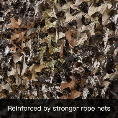 China 150D Polyester Woodland Camo Netting Camping Military Hunting Camouflage Net Multi Function for sale