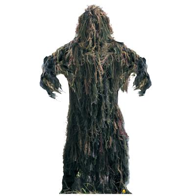 China Bionic Lightweight 3D Ghillie Suit Airsoft Military Camouflage Ghillie Suit for sale
