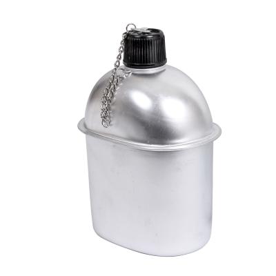 China Portable Durable Aluminum GI Style Canteen Holding One Quart for sale