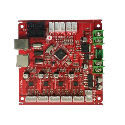 中国 赤いSoldermaskの充電器PCBはプリント基板 アセンブリを 販売のため