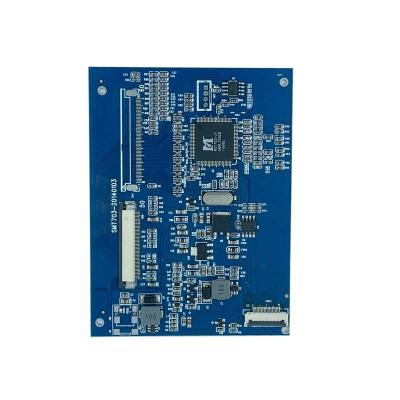 China 1OZ 5mil OSP Automotive Printed Circuit Board Black Silkscreen for sale