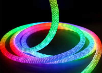 China Rgb Smart Diameter 20mm Waterproof  Woven Neon Led Strip Lights For Decoration for sale