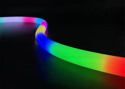 Κίνα 360° Στρογγυλό 25mm Μαγικό χρώμα Εξωτερικό έλεγχο Ψηφιακή φωτεινή γραμμή διευκρινίσιμο RGB Led Neon προς πώληση