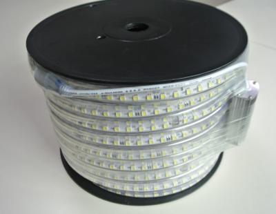 China 144 Leds / Meter 5050 Pure White Outdoor Led Strip Lights Waterproof With CB Certificated for sale