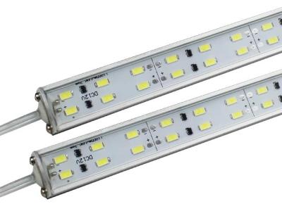 China 120PCS 5730 multicolor linear del alto brillo del accesorio de la barra ligera del aluminio LED en venta