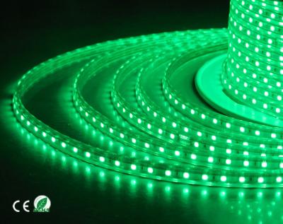 China 3.5 W/M Energy Saving Green LED Rope Lights Outdoor For Hallways / Stairs for sale