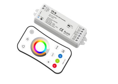 China 5 Channel Touch Screen LED RGB Strip RF Controller , LED Strip Lights WIFI Controller  for sale
