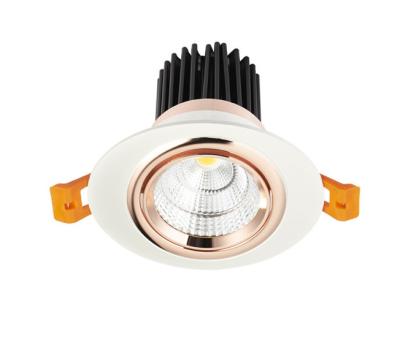 China 24 Degree 0 - 10V 10W Dimmable Cob LED Downlight Energy Saving For Store Ceiling for sale
