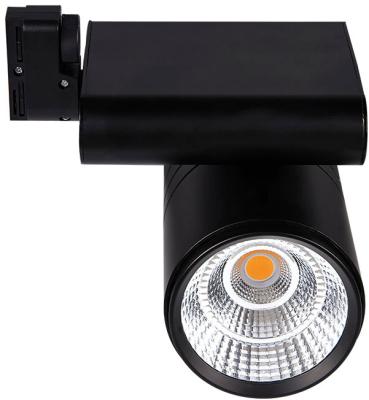 China AC 100 - 277V 50W COB LED Ceiling Track Lights Kits Commercial With UL Certification for sale