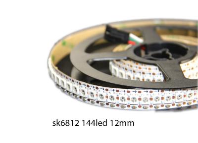 China Tira direccionable de SK6812 5v Rgb LED, 144LED/iluminación de tira de alto rendimiento del metro LED en venta