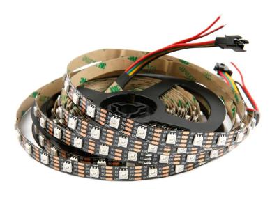 China 5050 Smd Flexible LED Strip Lights , WS2813 IC Programmable LED Rope Lights  for sale