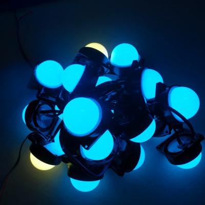 China 6pcs SMD 5050 LED Pixel Lamp Rgb Pixel Light Strings 50mm / 60mm With Milky Cover for sale