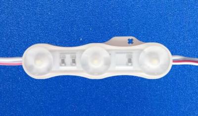 China As 3 microplaquetas ultrassônicas conduziram os módulos da iluminação do sinal com ângulo de feixe largo geado da lente à venda