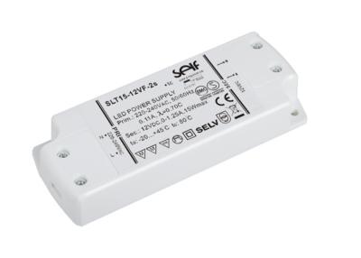 China White 15W Switching Power Supply , 24V / 12V DC Constant Voltage Led Driver for sale