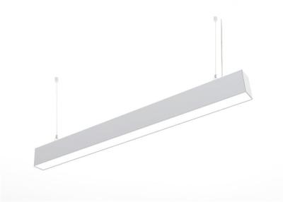 China 2700k - 6000k Suspended Linear LED Light Fixture Warm White / White For Office for sale
