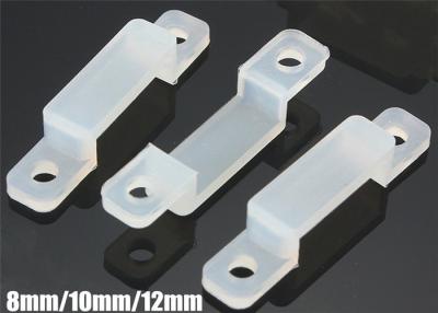 China Conectores transparentes da luz de tira do diodo emissor de luz 8mm/10mm/12mm com material do silicone à venda