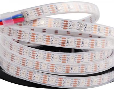 China Full Color Magic RGB Digital LED Strip Lights WS2813 Separately Control With 4 Pin for sale