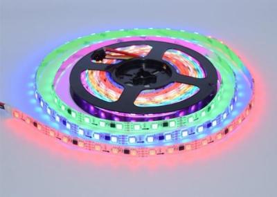 Cina Lampade fluorescenti magiche di WS2818 IC Digital LED, strisce luminose eccellenti decorative di CC 12V LED in vendita