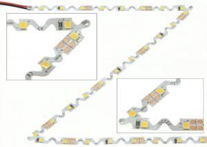 China SMD 2835 Flexible LED Strip Lights 12V 90 Degree Bent IP20 3M Adhesive For Letters for sale