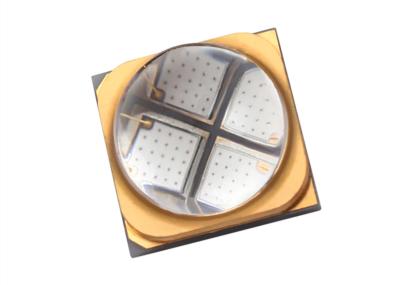 China 60 Degree Quartz High Power Led Diode 6W UV Led Light LG Chip Tri Emitting Color for sale