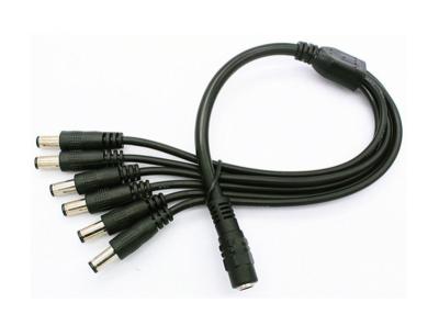 China DC weiblich Teiler-Kabel-Fass-Stecker zum Mann15cm für Überwachungskameras zu verkaufen
