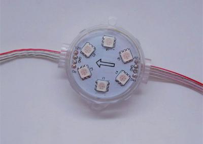 중국 IP68는 42mm LED 화소 램프 명확한 덮개를 가진 좋은 열 분산을 방수 처리합니다 판매용