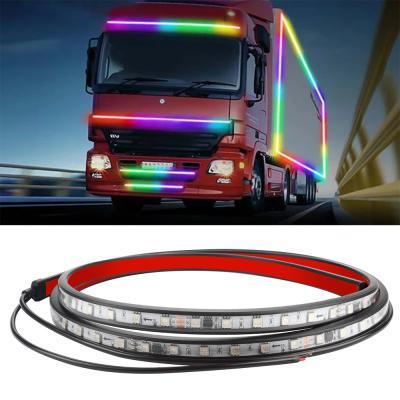 China 24VDC SMD5050 LED Tailgate Light Bar Strip Lights With Turn Signal for sale