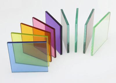 China Beautiful Colored Laminated Glass , Architectural Decorative Glass For Building Glass for sale
