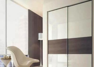 China Various Colors Lacobel Painted Glass 8mm Thickness For Wardrobe Sliding Door for sale