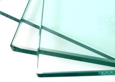 China Size Customized Clear Tempered Glass , Safety White Float Glass ISO 9001 Approved for sale