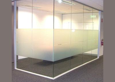 China High Grade Decorative Tempered Glass / Frosted Toughened Glass With Smooth Pattern for sale