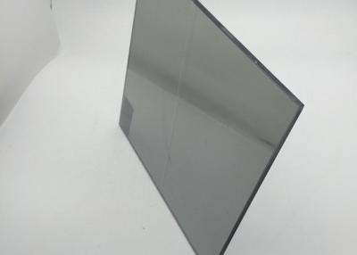 China Acid Resistant 4mm Tempered Glass , Black Smoked Glass Size Customized for sale