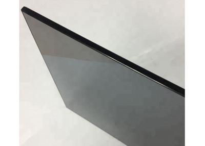 China Smoked Toughened Glass , Insulated Tempered Glass For Building Curtain Wall for sale