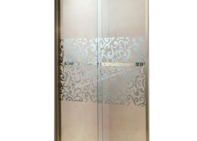 China 4-12mm Bath Shower Glass / Patterned Toughened Glass For Bathroom Shower Door for sale
