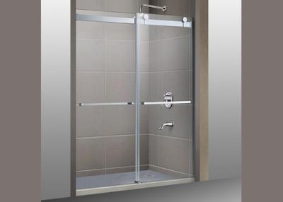 China Customized Bath Shower Glass , Clear Toughened Glass 4-12mm Thickness for sale