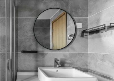 China Simple Fashion Framed Bathroom Mirrors Corrosion Resistant For Coffee Houses for sale